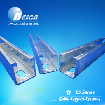 Besca Manufacture Punching Strut Channel Supplier Certification